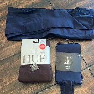 3 pairs of new tights